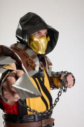 Yelvik Scorpion Cosplay Action Pose